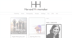 Desktop Screenshot of harvardhomemaker.com